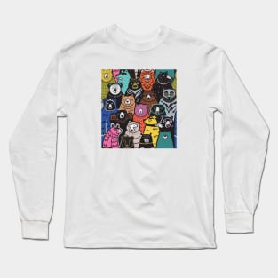 Bears Pattern Long Sleeve T-Shirt